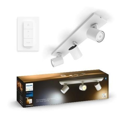 Bodová - PH 8720169320536 Hue WA Runner bodové LED svítidlo GU10 3x5W 350lm 2200-6500K IP20, bílé + ovladač - PHILIPS - foto 1