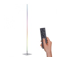 Stojací lampy - LD 11788-55 HENRY LED stojací svítidlo, barva ocel, RGB, dálkový ovladač, stmívatelné RGB+2700-5000K - LEUCHTEN DIREKT / JUST LIGHT