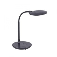 Stolní lampy pracovní - LD 14416-18 ASTRID LED stolní lampa, černá, krokově stmívatelné, CCT, vč. nabíjení pro telefony 3000-5500K - LEUCHTEN DIREKT / JUST LIGHT