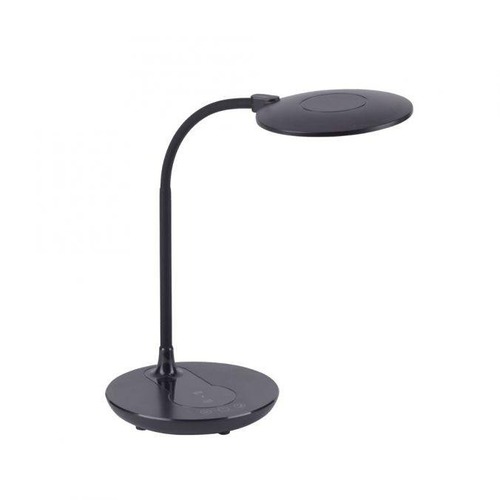 Stolní lampy pracovní - LD 14416-18 ASTRID LED stolní lampa, černá, krokově stmívatelné, CCT, vč. nabíjení pro telefony 3000-5500K - LEUCHTEN DIREKT / JUST LIGHT - foto 1
