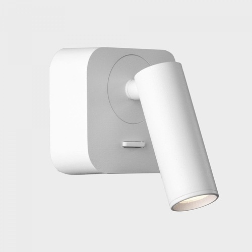 Bodová - KHL K50705.01.WS.WH-WH.ST.8.30 MYNI SQUARE nástěnné svítidlo 65x65 mm bílá 3 W CRI >80 3000K Non-Dimm - KOHL-Lighting - foto 1