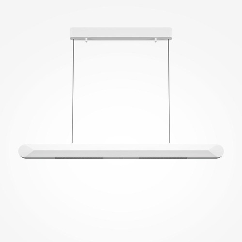 Podélná - M MOD276PL-L40W3K Závěsné svítidlo Motion 3000K 40W teplá bílá 2500lm bílý hliník stmívatelné - MAYTONI - foto 1