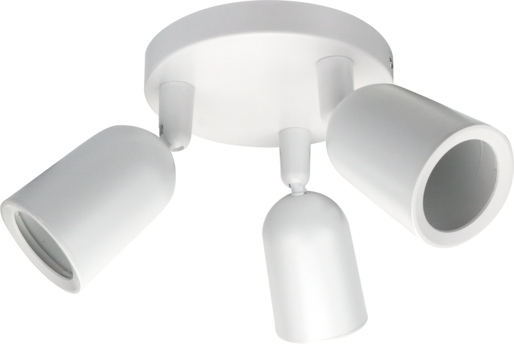 Svítidla pro reflektory (gu10) - Svítidlo Plastic 3*GU10 - foto 1