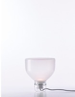 Stolní lampy dekorační - BRO PC00972-BIANCO Stolní lampa LIGHTLINE L-H v.35cm 5W LED GU10 230V - BROKIS A