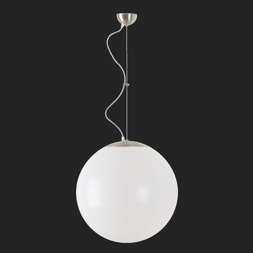 Nouzové osvětlení - OS ISI66227 ISIS L4 závěsné plastové svítidlo nerez broušená / bílá IP40 3000 K 41W LED nouzové kombinované 3 h (původní kód OS 66227) - OSMONT - foto 1