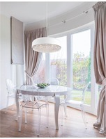 Kruhová - NV 8502962 Závěsné svítidlo LYON matný bílý hliník a křišťál G9 6x5W 230V IP20 bez žárovky - NOVA LUCE