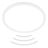 Kruhová - BRILO 7525416 Move LED stropní svítidlo IP44, přímé a nepřímé osvětlení, pohybové čidlo, kruhové 29 cm, bílé - BRILO