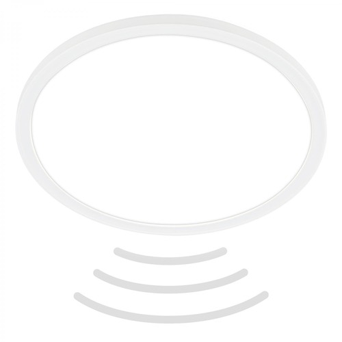 Kruhová - BRILO 7525416 BRILONER Move LED stropní svítidlo IP44, přímé a nepřímé osvětlení, pohybové čidlo, kruhové 29 cm, bílé 7525416 - foto 1