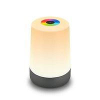 Stolní lampy dekorační - BRILO 7554015 Nubsi stolní lampička - 2,8W, 280lm, nabíjecí, LED, stmívatelné, RGB+W, antracit mat - BRILO