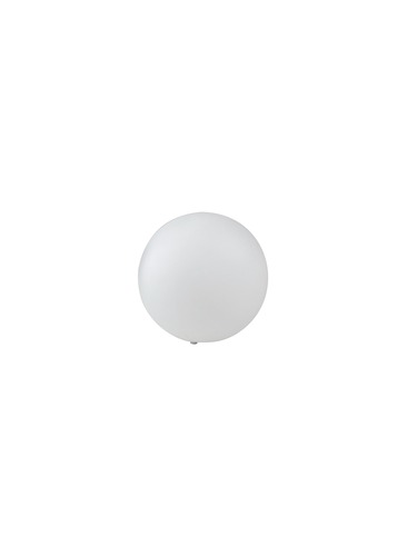 Na stůl - FAN I-GECO-SFERA-L30 Nabíjecí venkovní lampička Geco, dobíjecí, bílá, LED 4 W, 240 lm, RGBW, stmívatelná, IP65, vč. dálkového ovladače, 30 x 30 cm - FANEUROPE - foto 1