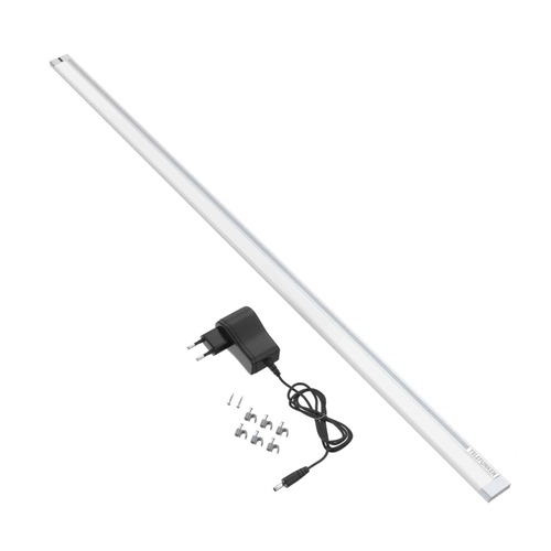 Přisazená - TF 201604TF TELEFUNKEN LED skříňkové svítidlo 87,3 cm 10W 1100lm stříbrná - BRILONER - foto 1