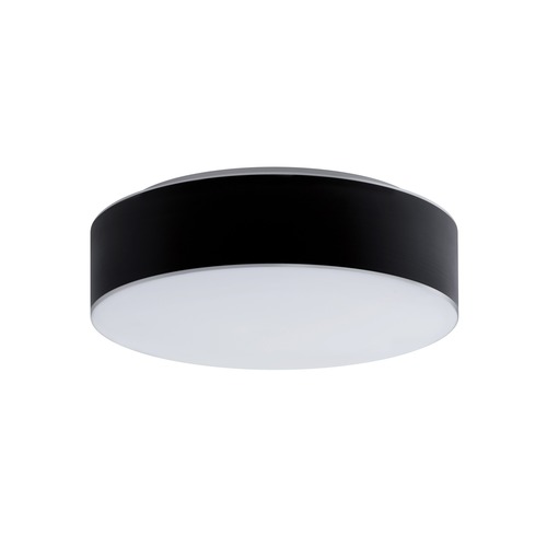 Kruhová - OS ERI70490 ERIS C3 stropní/nástěnné skleněné svítidlo bílá / černá IP43 3000/4000 K 24W LED - OSMONT - foto 1