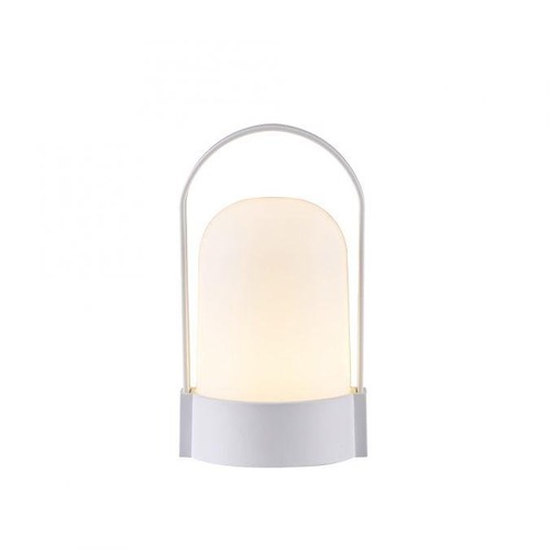 Stolní lampy dekorační - LD 19258-16 LED bateriové svítidlo AKKU-JAN, bílá,, 3000K - JUST LIGHT - foto 1