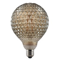 E27 - NOR 1429070 LED žárovka dekorační E27 Avra Dent 2W kouřová - NORDLUX
