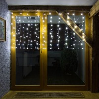 Závěsy a sítě - DLED LWC21 DECOLED LED světelná záclona HOBBY LINE, 2x1m, ledově bílá, 100 diod