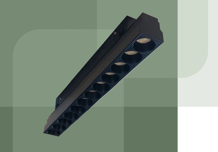 Lištové ALARIK - BPM 11548.02.BK-BK.38.ST.9.27 Svítidlo Slim Lenses do lišty Alarik Slim 18W 2700K 1320lm 38º černé - BPM - foto 1