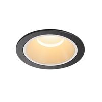 Kruhová - LA 1004013X VÝPRODEJ VZORKU - NUMINOS® DL XL vnitřní LED zápustné stropní svítidlo černá/bílá 3000 K 40° - BIG WHITE (SLV)