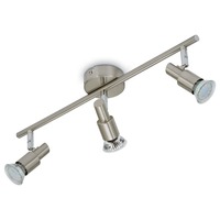 Bodová - BRI 2907032 Bodové svítidlo 47,5 cm 3xGU10 9W 840lm matný nikl (starý kód: BRI 2907-032) - BRILONER