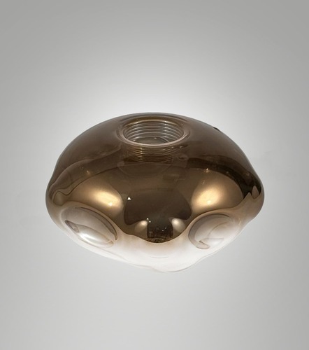 Stínidla, kryty, clony - FABAS 3849-51-388 Stínidlo Kit Luci Glass pro závěsnou základnu 8W bronz - FABAS - foto 1