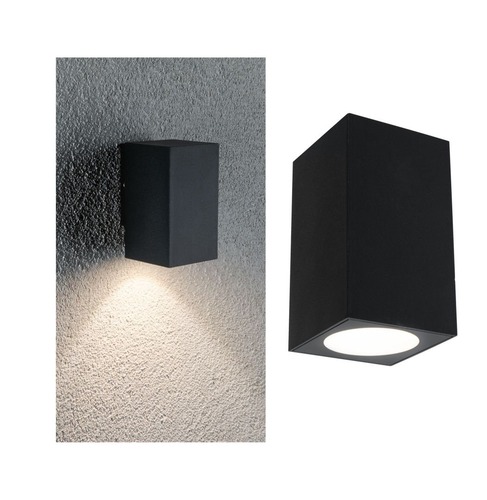 Nástěnná - P 94327 Venkovní nástěnné svítidlo Flame 1x3,8W IP44 3.000K antracit 230V - PAULMANN - foto 1