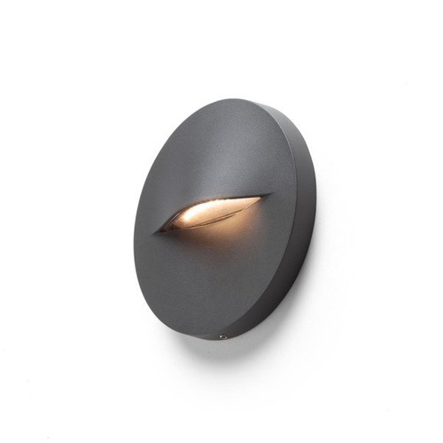 Nástěnná - RED R13933 Přisazené venkovní svítidlo BOBO R nástěnná antracitová 230V LED 3W IP65 3000K - RED - DESIGN RENDL - foto 1