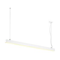 Podélná - LA 1001310 Q-LINE DALI SINGLE LED, závěsné svítidlo, stmívatelné DALI, 1 500 mm, bílé - BIG WHITE (SLV)