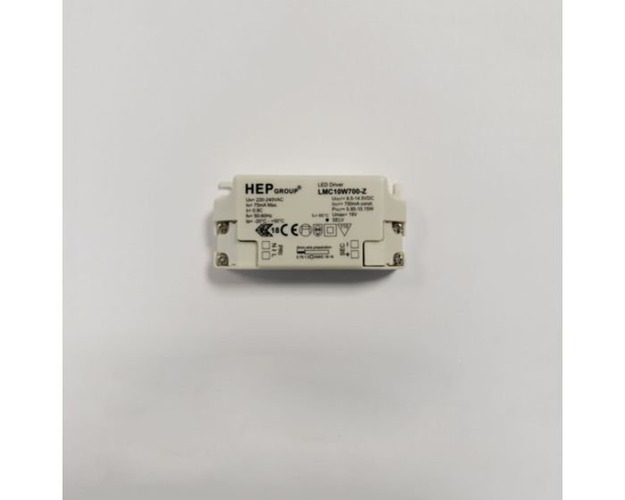 Stabilizovaný proud - AST 6008022 LED napaječ 10W 700mA AC nestmívatelný (starý kód: AST 1921) - ASTRO Lighting - foto 1