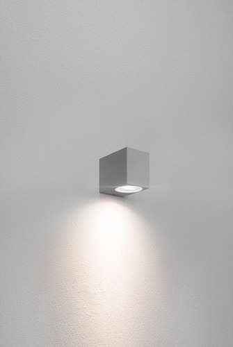 Nástěnná - CEN AXO-1GU10SG Venkovní nástěnné svítidlo AXO GU10 SQUARE šedá - CENTURY - foto 1