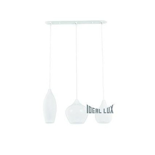 Vícečetná - ILUX 111858 Závěsné svítidlo Ideal Lux Soft SB3 bianco 111858 bílé - IDEALLUX - foto 1