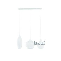 Vícečetná - ILUX 111858 Závěsné svítidlo Ideal Lux Soft SB3 bianco 111858 bílé - IDEALLUX