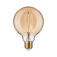E27 - P 29245 Rustic Shine Standard 230V LED Globe E27 Filament I-Form 4,2W 1800K stmívatelné zlatá - PAULMANN