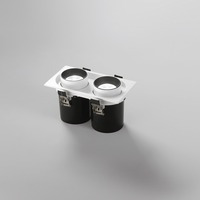 Hranatá - FAN INC-OUTSIDER-2X15 Vestavné LED svítidlo Outsider 3900 lm (bílé) 2 x 15 W, CCT - FANEUROPE