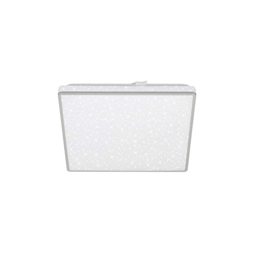 Hranatá - BRILO 3748-414 LED stropní svítidlo, 27 cm, 15 W, 1800 lm, matný chrom - BRILO - foto 1