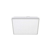 Hranatá - BRILO 3748-414 LED stropní svítidlo, 27 cm, 15 W, 1800 lm, matný chrom - BRILO