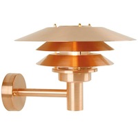 Nástěnná - NOR 10600625 Venkovní nástěnné svítidlo Venø 1x60W E27 měď čirá - NORDLUX