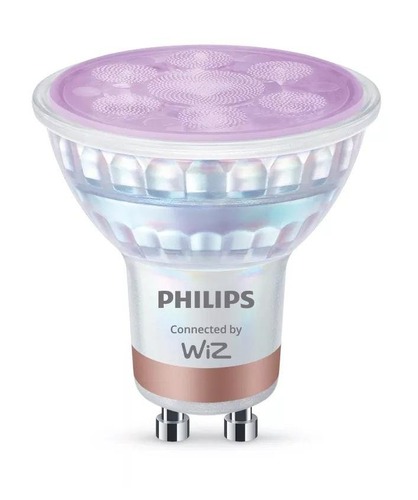 GU10/GZ10 - PH 8720169296800 WiZ Smart LED 50W bodové světlo PAR16, GU10 345lm 2200-6500K RGB - PHILIPS - foto 1