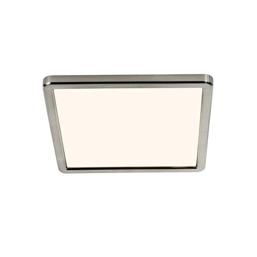 Hranatá - NOR 2015056155 Stropní svítidlo Oja 29x29 IP20 3000K/4000K 14,5W LED broušený nikl bílá - NORDLUX - foto 1