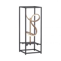 Stolní lampy dekorační - PN 4415-18 SELINA LED stolní lampa v černé a zlaté s funkcí stmívání v teplé bílé 3000K - PAUL NEUHAUS