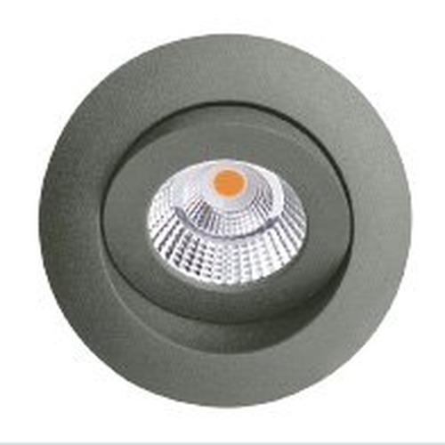Kruhová - SLC 3234456 Zápustné svítidlo Allround Gyro 10W antracit 3000K 530lm 230V - TLG - foto 1