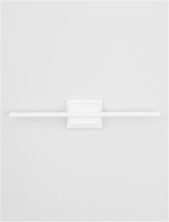 Nad obrazy/zrcadla - NV 9267021 Nástěnné svítidlo nad obrazy AZURE bílý hliník a akryl LED 12.5W 230V 3000K IP20 - NOVA LUCE