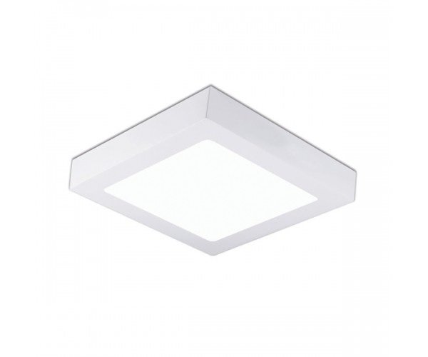 Hranatá - KHL K50232.W.4K Stropní svítidlo DISC hranaté bílé LED 20W 4000K 225x225mm hranaté - KOHL-Lighting - foto 1