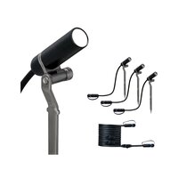 Zápichy - P 94156 Plug&amp;Shine sada zápich Plantini IP65 3000K 3x2,5W 24V antracit - PAULMANN