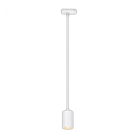 Lištové Briloner 230V - BRILO 8006016 LED závěsné svítidlo GU10 lištový systém 230V – vysokonapěťový, moderní 145 cm, bílé - BRILO