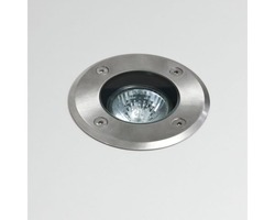 Zapuštěná - AST 1312001 Venkovní vestavné svítidlo Gramos Round nerez 35W GU10 IP65 (STARÝ KÓD: AST 7131 ) - ASTRO Lighting
