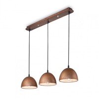 Vícečetná - ILUX 174235 Závěsné svítidlo Ideal Lux Folk SP3 174235 3x18cm - IDEALLUX