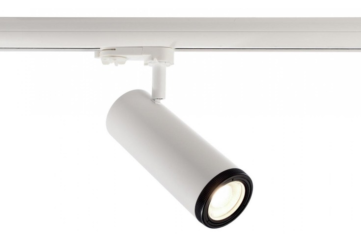 Svítidla - IMPR 707070 Deko-Light kolejnicový systém 3-fázový 230V Pleione Focus I 100-277V 15W 4000 K bílá 181 mm - foto 1