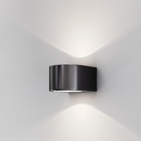 Nástěnná - M O435WL-L10GF3K Venkovní nástěnné svítidlo Blow 3000K 10W 900lm černý hliník/sklo teplá bílá IP54 - MAYTONI