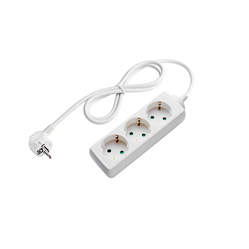 Zásuvky a adaptéry - Napájecí lišta 3 zásuvky - foto 1