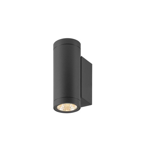 Nástěnná - LA 1010165 HELIA PRO S Nástěnné svítidlo pro povrchovou montáž, jednoduché, DALI, P2, válcové, 2700 K, 6 W, 24°, antracit - BIG WHITE (SLV) - foto 1