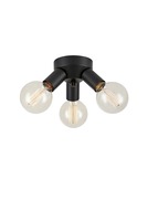 Dekorativní - MAR 108549 Mazzo stropní svítidlo černé 3 lampy - Markslöjd